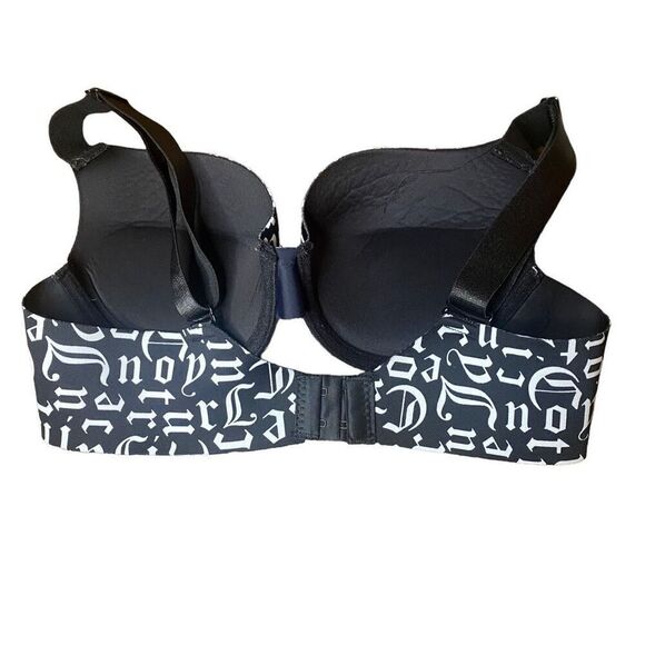 Juicy Couture Padded Push Up Log Bra Size 36C Option To Cross back Or Regular - Picture 9 of 9